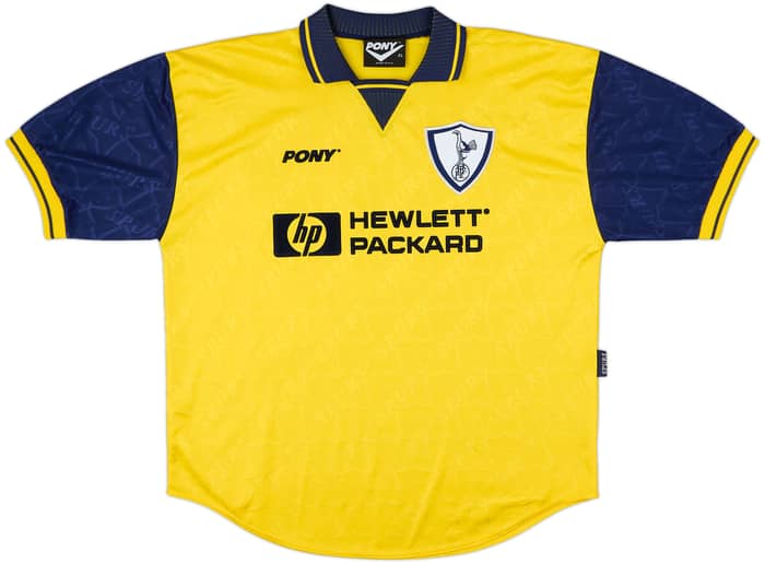 1995-97 Tottenham Third Shirt Sheringham #10 - 8/10 - (XL)