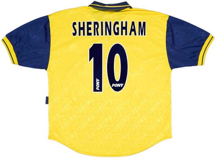 1995-97 Tottenham Third Shirt Sheringham #10 - 9/10 - (XL)