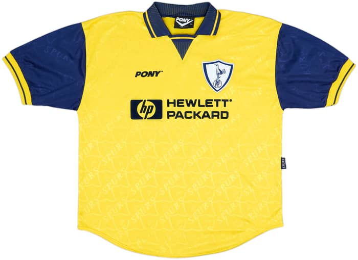 1995-97 Tottenham Third Shirt Sheringham #10 - 9/10 - (XL)