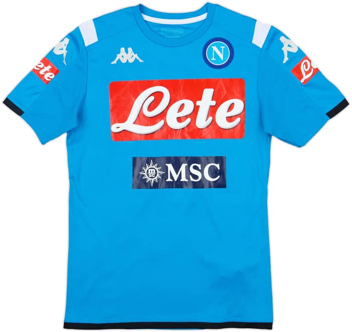 2019-20 Napoli Kappa Training Shirt - 6/10 - (M)