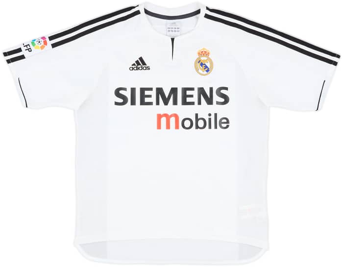 2003-04 Real Madrid Home Shirt Beckham #23 - 5/10 - (XL.Boys)