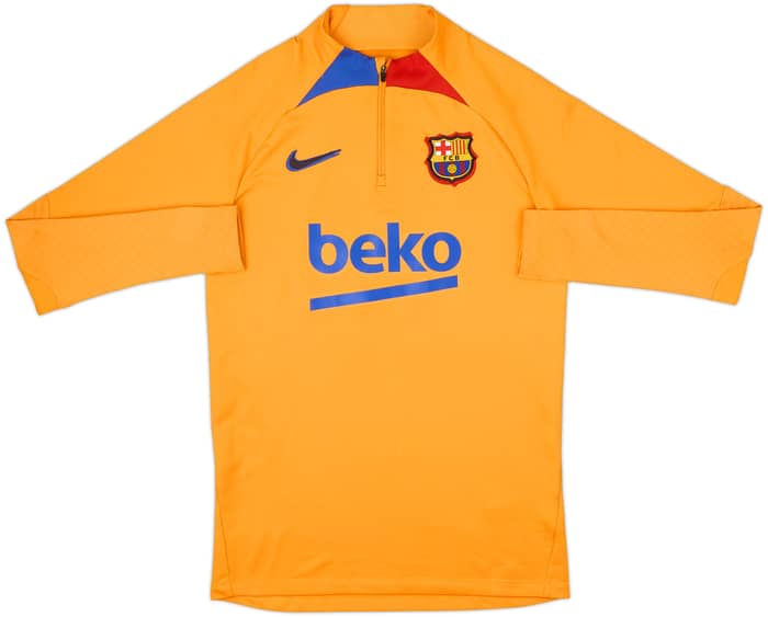 2022-23 Barcelona Nike 1/4 Zip Training Top - 7/10 - (S)