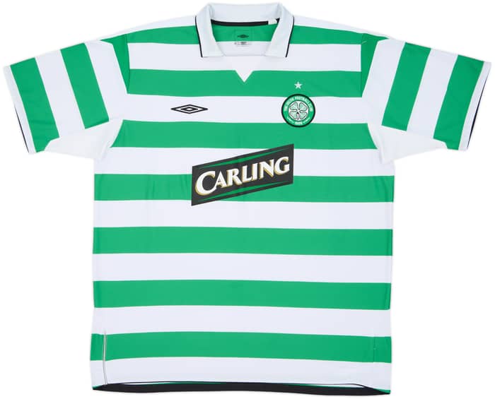 2004-05 Celtic Home Shirt Juninho #7 - 6/10 - (XXL)