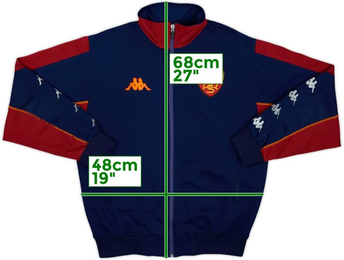 2000-01 Roma Kappa Track Jacket - 5/10 - (S)