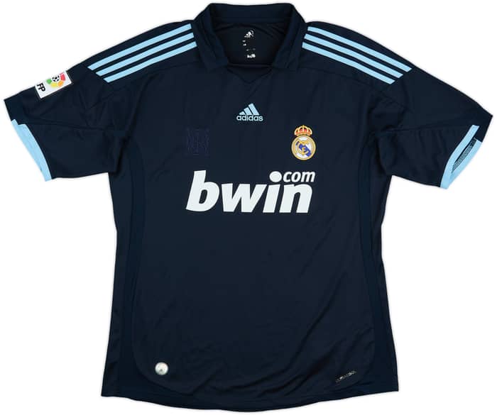 2009-10 Real Madrid Away Shirt Benzema #11 - 8/10 - (L)