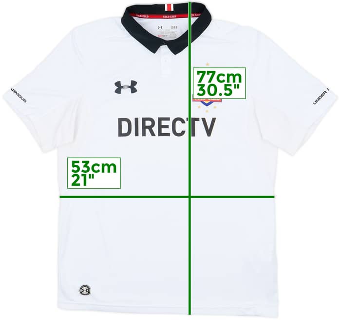 2017 Colo Colo Home Shirt - 7/10 - (L)