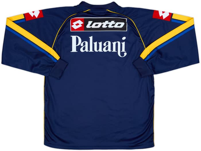 2004-05 Chievo Verona Lotto Scuola Calcio Training L/S Shirt - 9/10 - (XL.Boys)