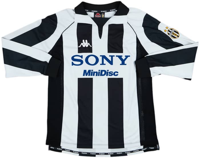 1997-98 Juventus Centenary Home L/S Shirt Zidane #21 - 7/10 - (M)
