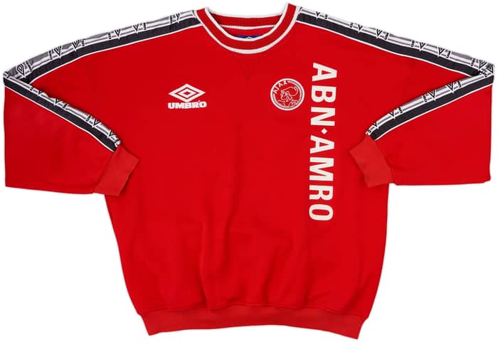 1998-99 Ajax Umbro Sweat Top - 8/10 - (XL)