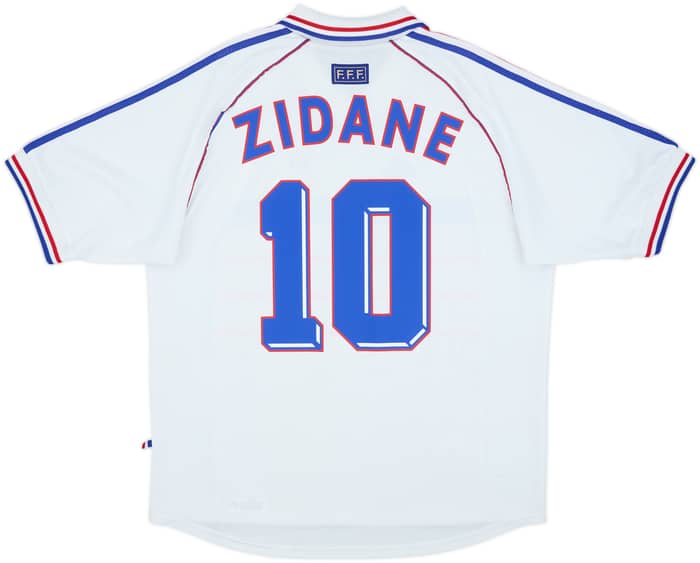 1998 France Away Shirt Zidane #10 - 8/10 - (L)