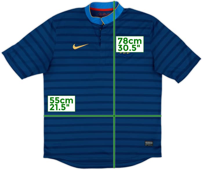 2012-13 France Home Shirt - 8/10 - (L)