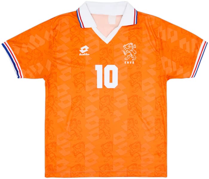 1994 Netherlands Home Shirt Bergkamp #10 - 8/10 - (L)
