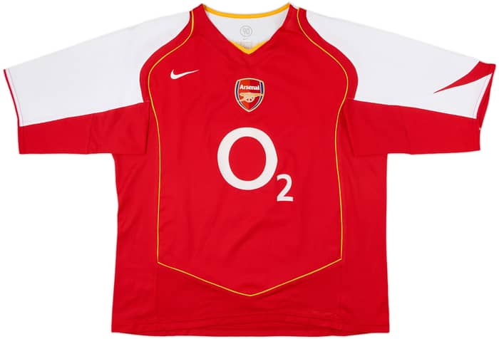 2004-05 Arsenal Home Shirt Henry #14 - 8/10 - (XL)