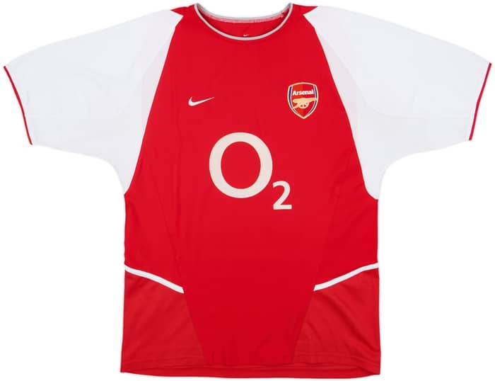 2002-04 Arsenal Home Shirt Henry #14 - 8/10 - (M)