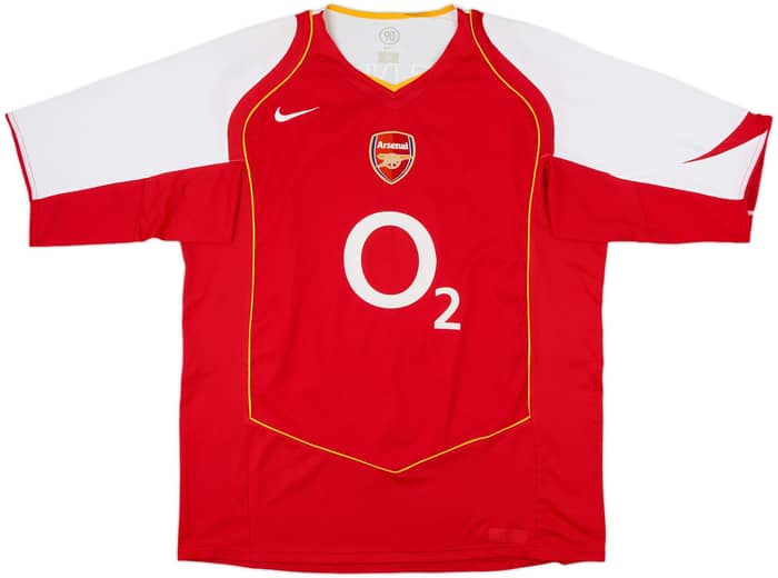 2004-05 Arsenal Home Shirt Henry #14 - 8/10 - (XL)