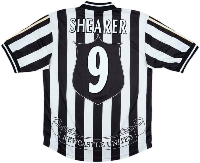 1997-99 Newcastle Home Shirt Shearer #9 - 8/10 - (L)