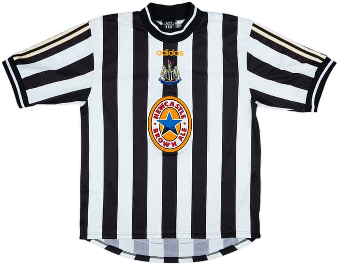 1997-99 Newcastle Home Shirt Shearer #9 - 8/10 - (L)