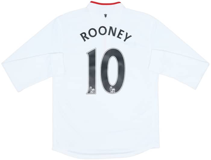 2012-14 Manchester United Away L/S Shirt Rooney #10 - 7/10 - (M)