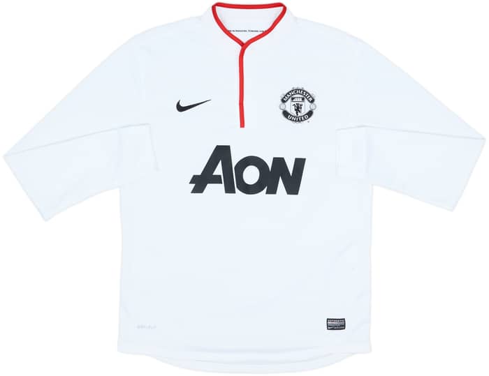 2012-14 Manchester United Away L/S Shirt Rooney #10 - 7/10 - (M)