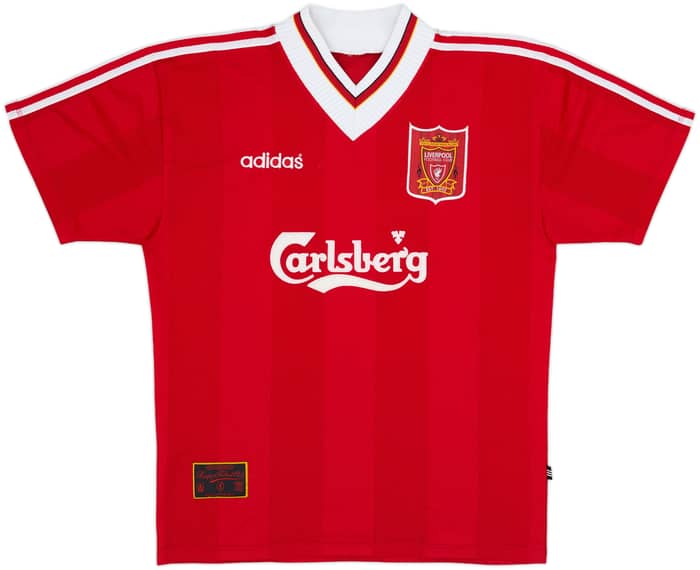 1995-96 Liverpool Home Shirt Fowler #23 - 7/10 - (M)