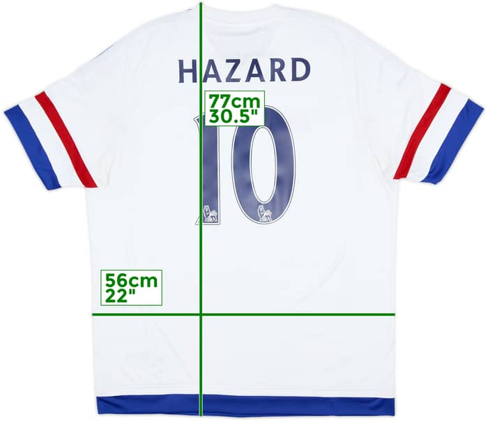 2015-16 Chelsea Away Shirt Hazard #10 - 5/10 - (XL)