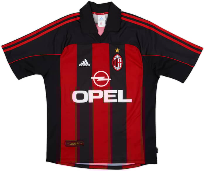 2000-02 AC Milan Home Shirt Shevchenko #7 - 8/10 - (M)