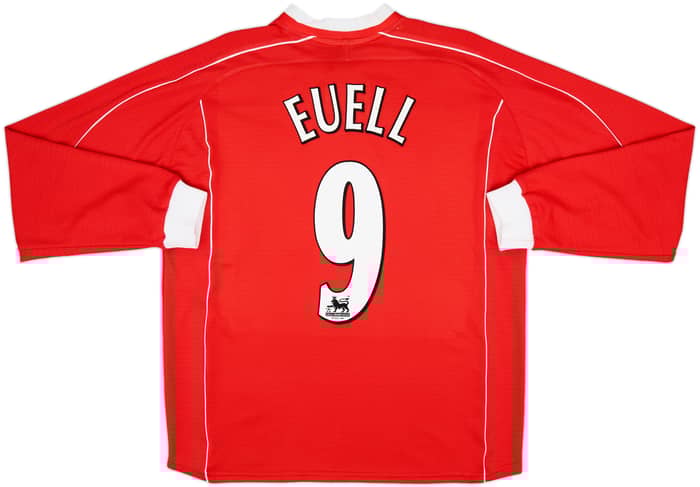 2002-03 Charlton Home L/S Shirt Euell #9 - 10/10 - (L)