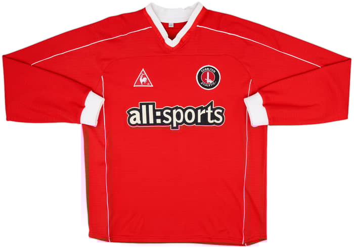 2002-03 Charlton Home L/S Shirt Euell #9 - 10/10 - (L)