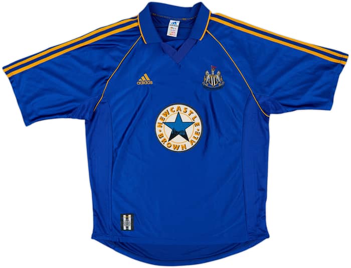 1998-99 Newcastle Away Shirt Shearer #9 - 8/10 - (XL)