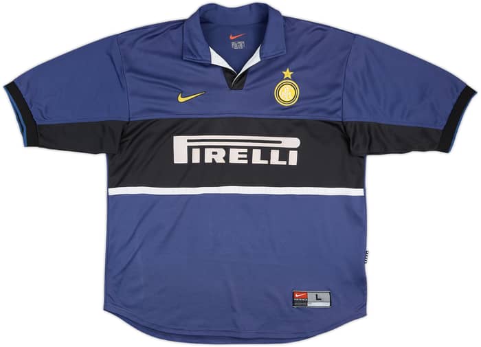 1998-99 Inter Milan Third Shirt Ronaldo #9 - 8/10 - (L)