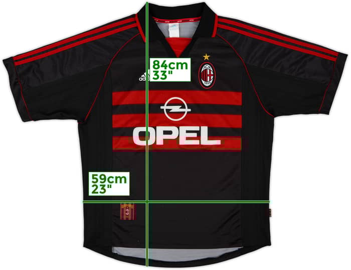 1998-99 AC Milan Third Shirt - 9/10 - (XL)
