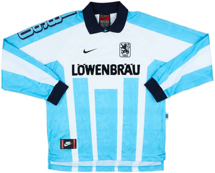 1996-97 1860 Munich Home L/S Shirt - 9/10 - (M)