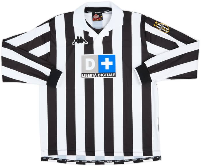 1998-99 Juventus Match Issue Home L/S Shirt #2