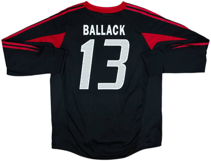 2004-05 Bayern Munich Player Issue Third L/S Shirt Ballack #13 - 8/10 - (XL)
