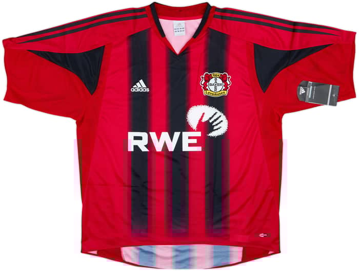 2004-06 Bayer Leverkusen Home Shirt Berbatov #9 (L)