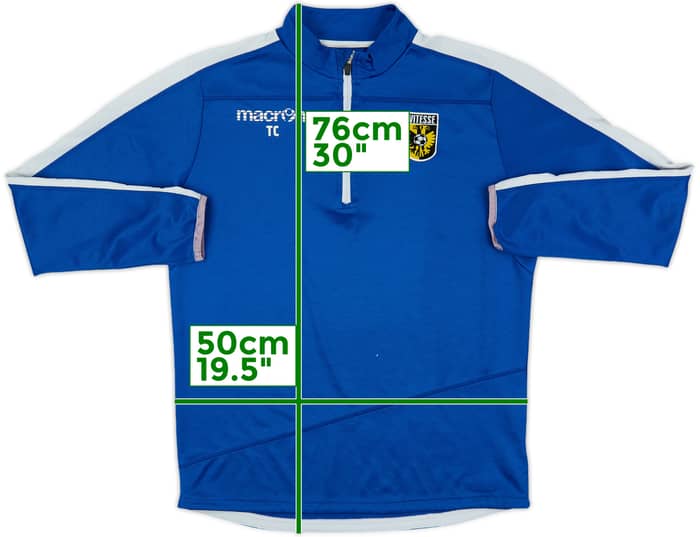 2014-15 Vitesse Staff Issue Macron 1/4 Zip Training Top TC - 7/10 - (S)