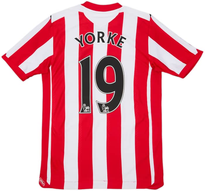 2008-09 Sunderland Home Shirt Yorke #19 - 8/10 - (S)