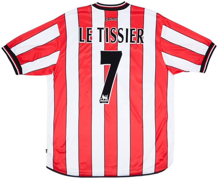 2001-03 Southampton Home Shirt Le Tissier #7 - 6/10 - (XXL)