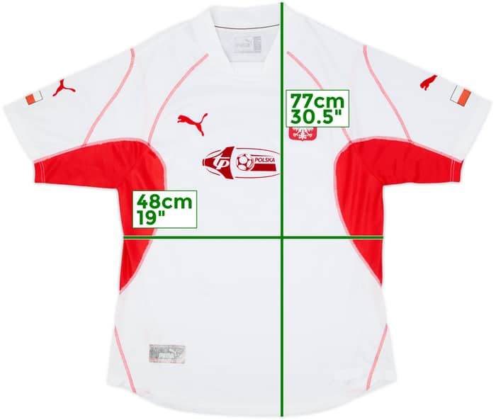 2002-04 Poland Home Shirt - 6/10 - (XL)