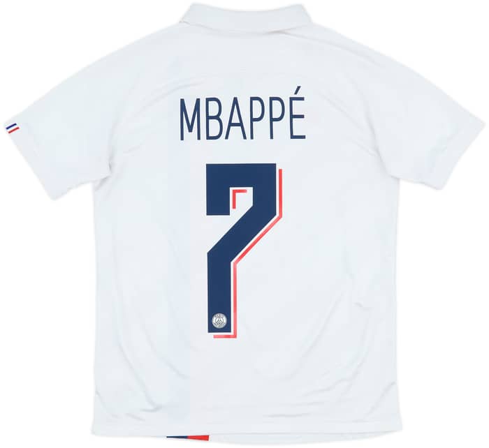 2019-20 Paris Saint-Germain Third Shirt Mbappe #7 - 7/10 - (XL.Boys)