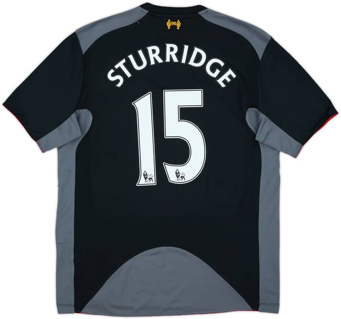2012-13 Liverpool Away Shirt Sturridge #15 - 7/10 - (L)