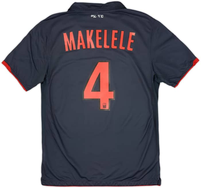 2010-11 Paris Saint-Germain Away Shirt Makelele #4 - 7/10 - (M)
