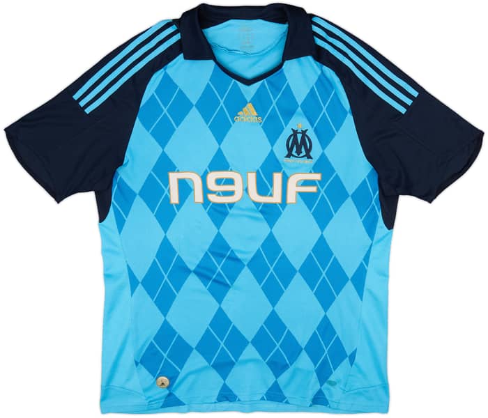 2008-09 Olympique Marseille Away Shirt Ben Arfa #20 - 7/10 - (L)