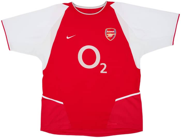 2002-04 Arsenal Home Shirt Henry #14 - 7/10 - (L)