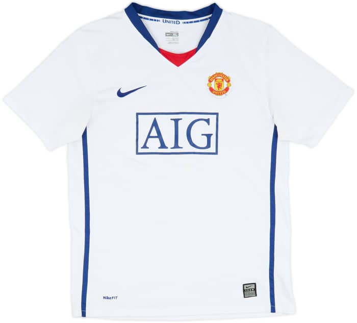 2008-10 Manchester United Away Shirt - 5/10 - (XL.Boys)