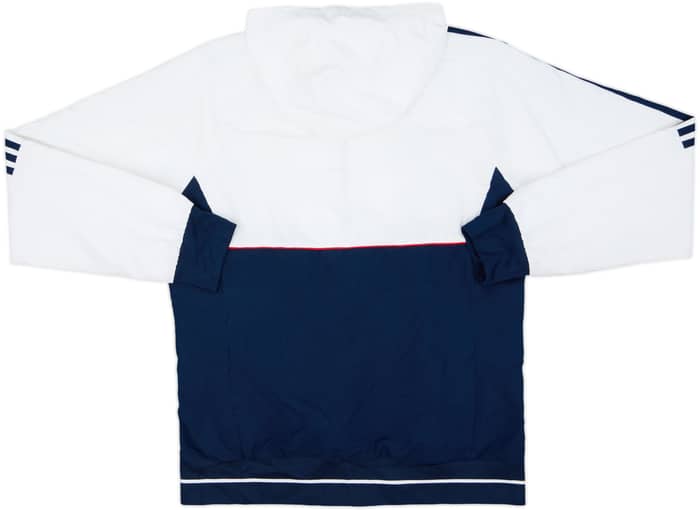 2017-18 Lyon adidas Hooded Track Jacket - 6/10 - (M)