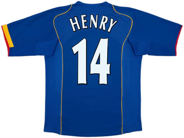 2004-06 Arsenal Away Shirt Henry #14 - 6/10 - (M)