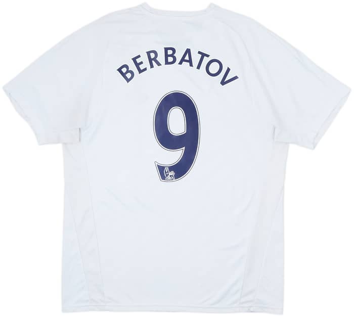 2007-08 Tottenham Home Shirt Berbatov #9 - 8/10 - (XL)