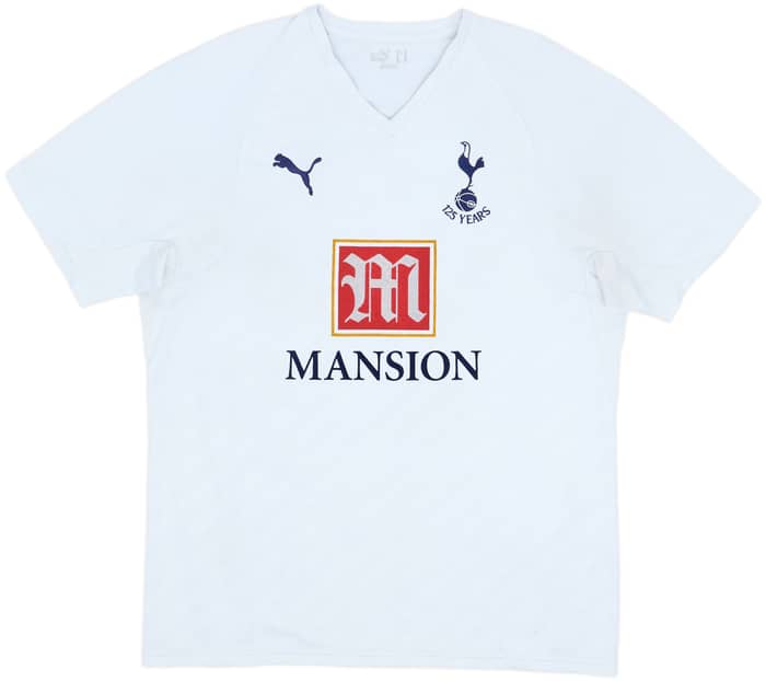 2007-08 Tottenham Home Shirt Berbatov #9 - 8/10 - (XL)