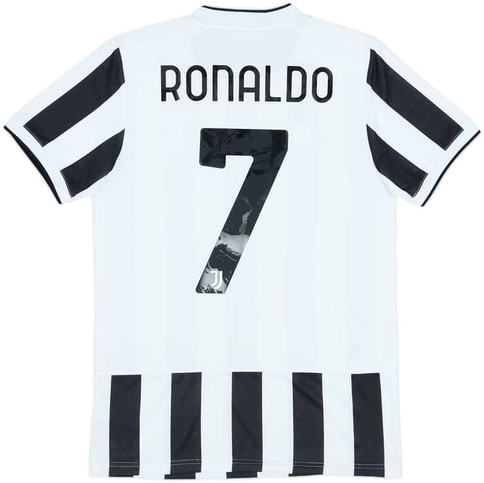 2021-22 Juventus Home Shirt Ronaldo #7 - 6/10 - (S)